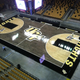Illustration for article titled UCF Unveils Striking New Black-Stained Court